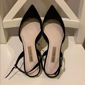 Black flats from Zara